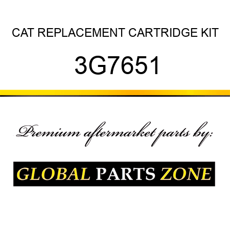CAT REPLACEMENT CARTRIDGE KIT 3G7651