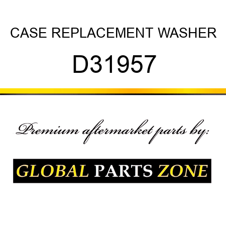 CASE REPLACEMENT WASHER D31957