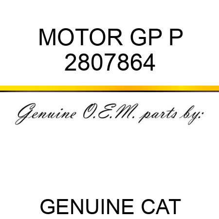 MOTOR GP P 2807864