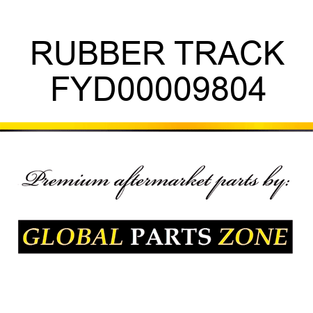RUBBER TRACK FYD00009804