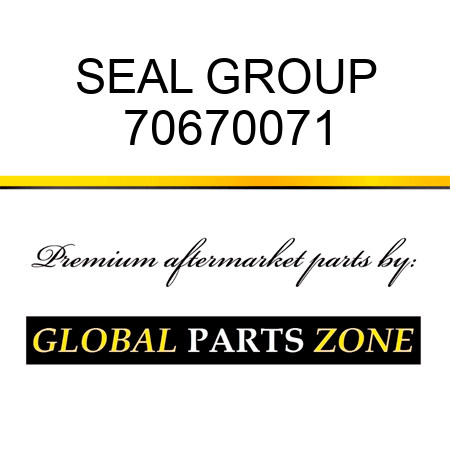 SEAL GROUP 70670071