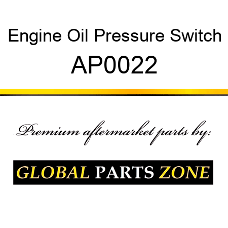 Engine Oil Pressure Switch AP0022