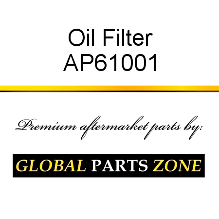 Oil Filter AP61001