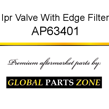 Ipr Valve With Edge Filter AP63401