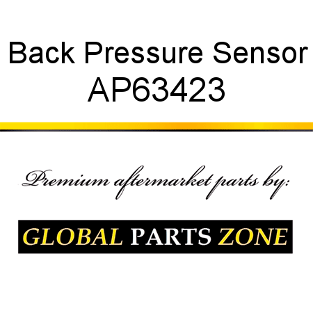 Back Pressure Sensor AP63423