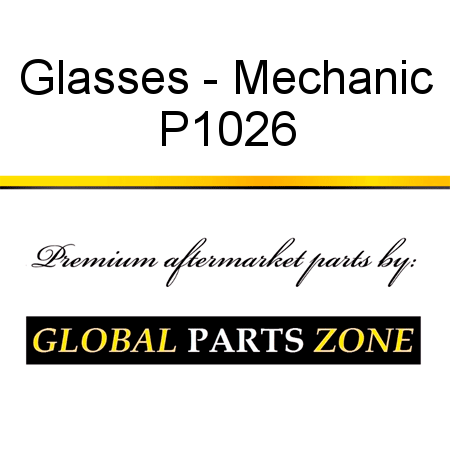 Glasses - Mechanic P1026
