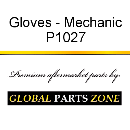 Gloves - Mechanic P1027
