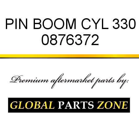 PIN, BOOM CYL 330 0876372