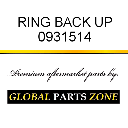 RING, BACK UP 0931514