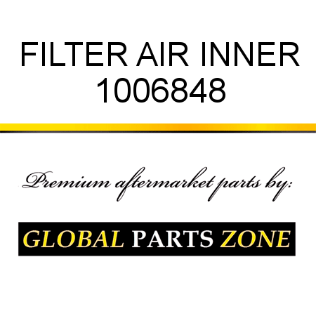 FILTER, AIR INNER 1006848