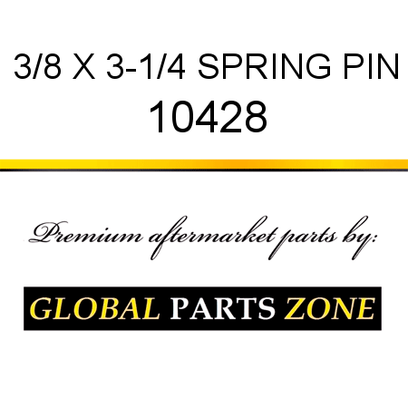 3/8 X 3-1/4 SPRING PIN 10428