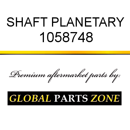 SHAFT, PLANETARY 1058748