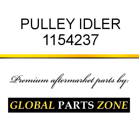 PULLEY, IDLER 1154237