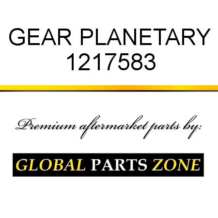 GEAR, PLANETARY 1217583