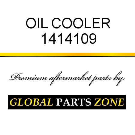 OIL COOLER 1414109