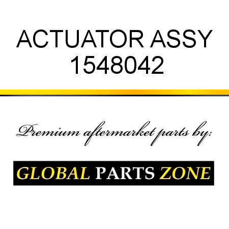 ACTUATOR ASSY 1548042