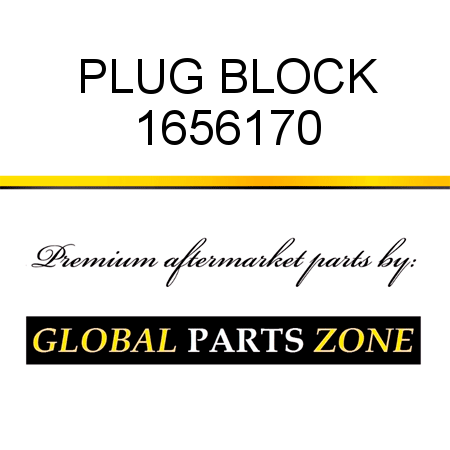 PLUG, BLOCK 1656170