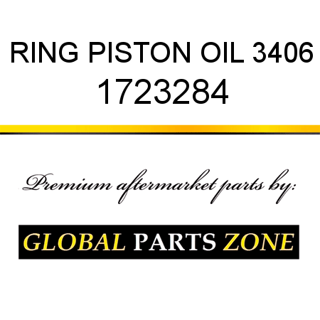 RING, PISTON OIL 3406 1723284