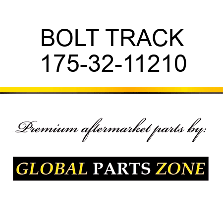 BOLT, TRACK 175-32-11210