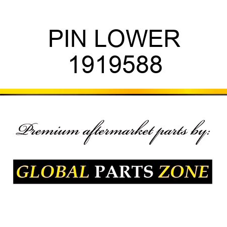 PIN, LOWER 1919588