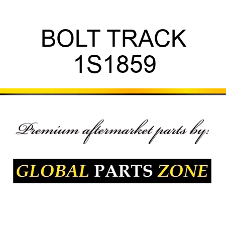 BOLT, TRACK 1S1859