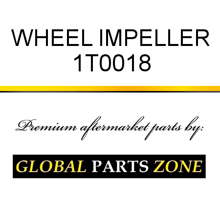 WHEEL, IMPELLER 1T0018