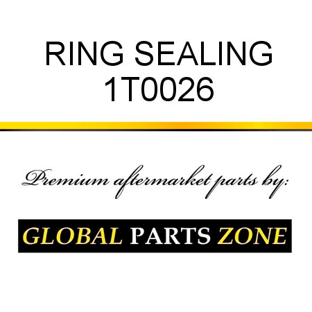 RING, SEALING 1T0026