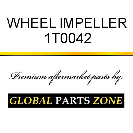 WHEEL, IMPELLER 1T0042