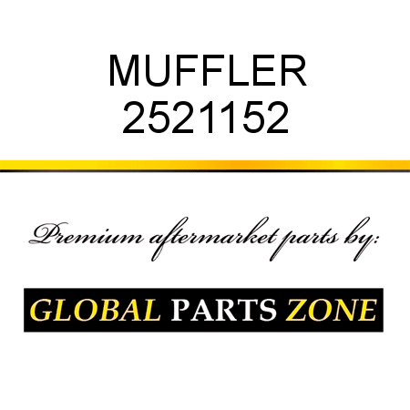 MUFFLER 2521152