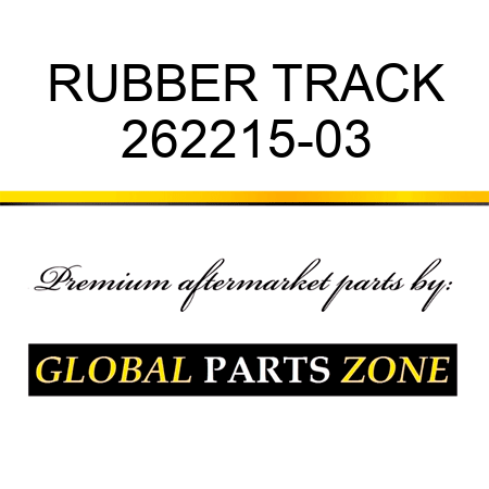 RUBBER TRACK 262215-03