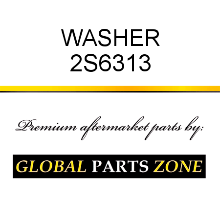 WASHER 2S6313