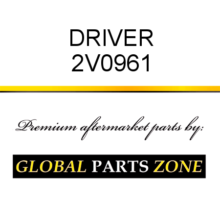 DRIVER 2V0961