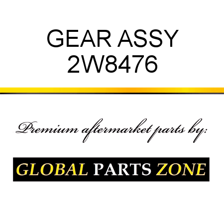 GEAR ASSY 2W8476