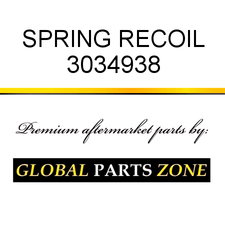 SPRING, RECOIL 3034938