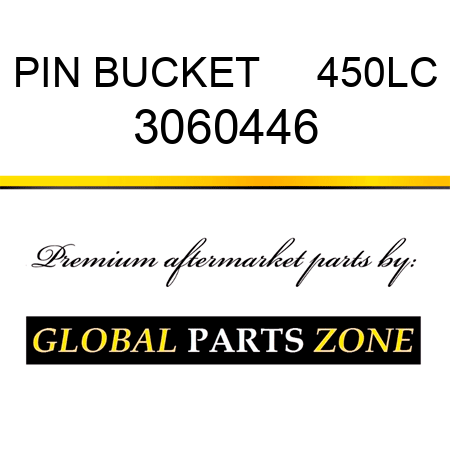 PIN, BUCKET     450LC 3060446