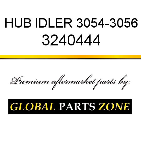 HUB, IDLER 3054-3056 3240444