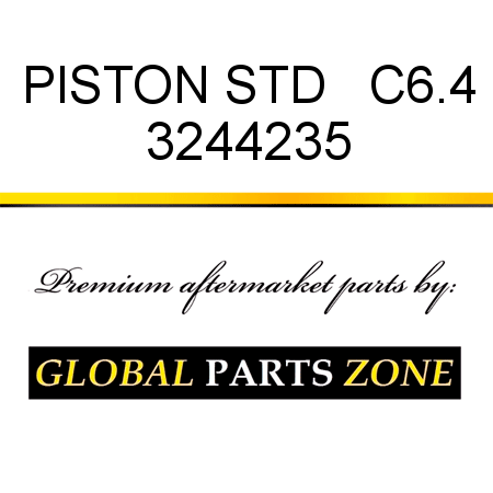 PISTON, STD   C6.4 3244235