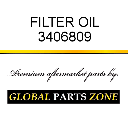 FILTER, OIL 3406809