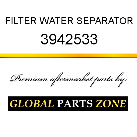 FILTER, WATER SEPARATOR 3942533