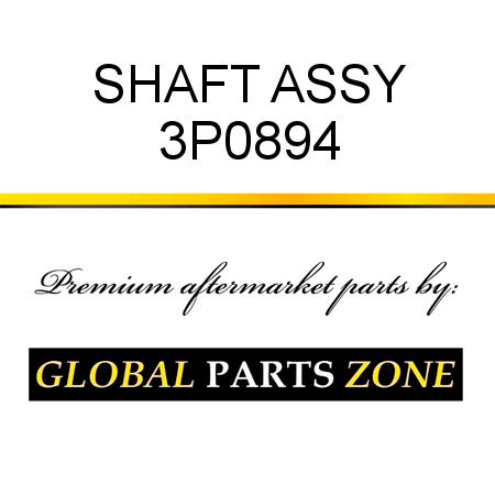 SHAFT ASSY 3P0894