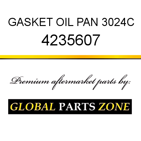 GASKET, OIL PAN 3024C 4235607