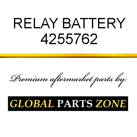 RELAY, BATTERY 4255762