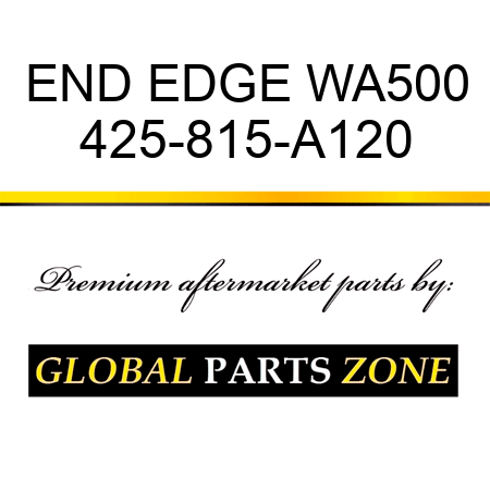 END EDGE, WA500 425-815-A120