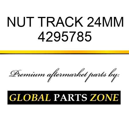 NUT, TRACK 24MM 4295785