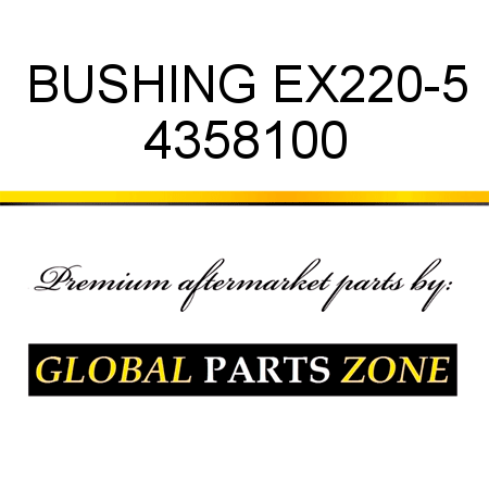 BUSHING EX220-5 4358100