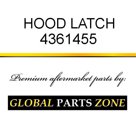 HOOD LATCH 4361455