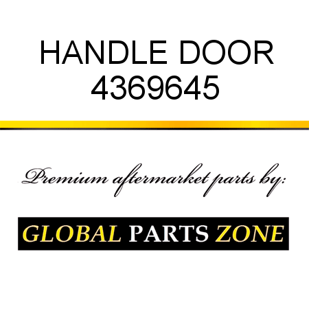 HANDLE, DOOR 4369645