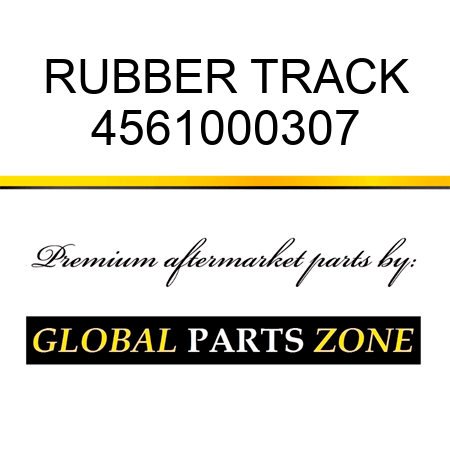 RUBBER TRACK 4561000307