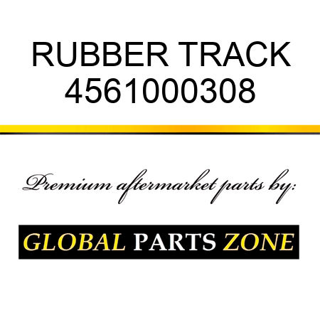 RUBBER TRACK 4561000308