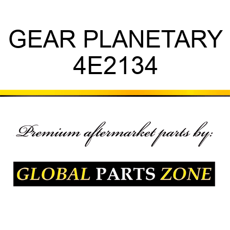 GEAR, PLANETARY 4E2134